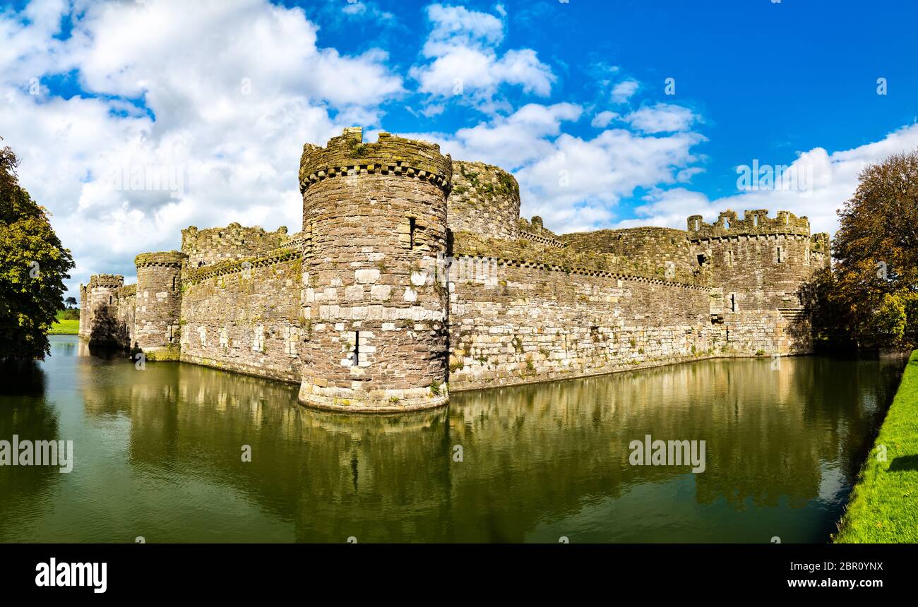 Beaumaris Castle in Wales, Großbritannien Stockfoto