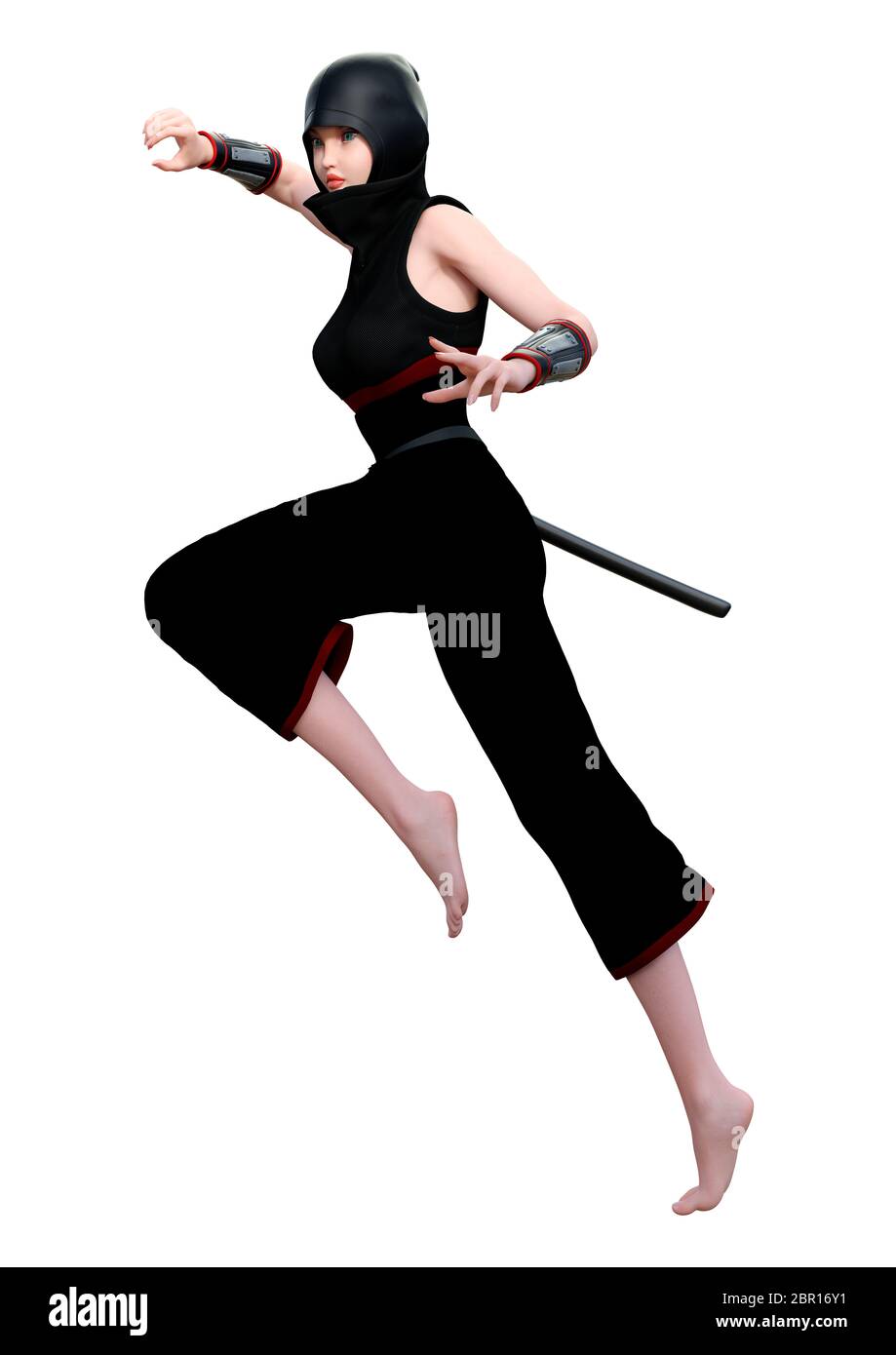 Japanese Ninja Warrior Ausgeschnittene Stockfotos Und Bilder Alamy