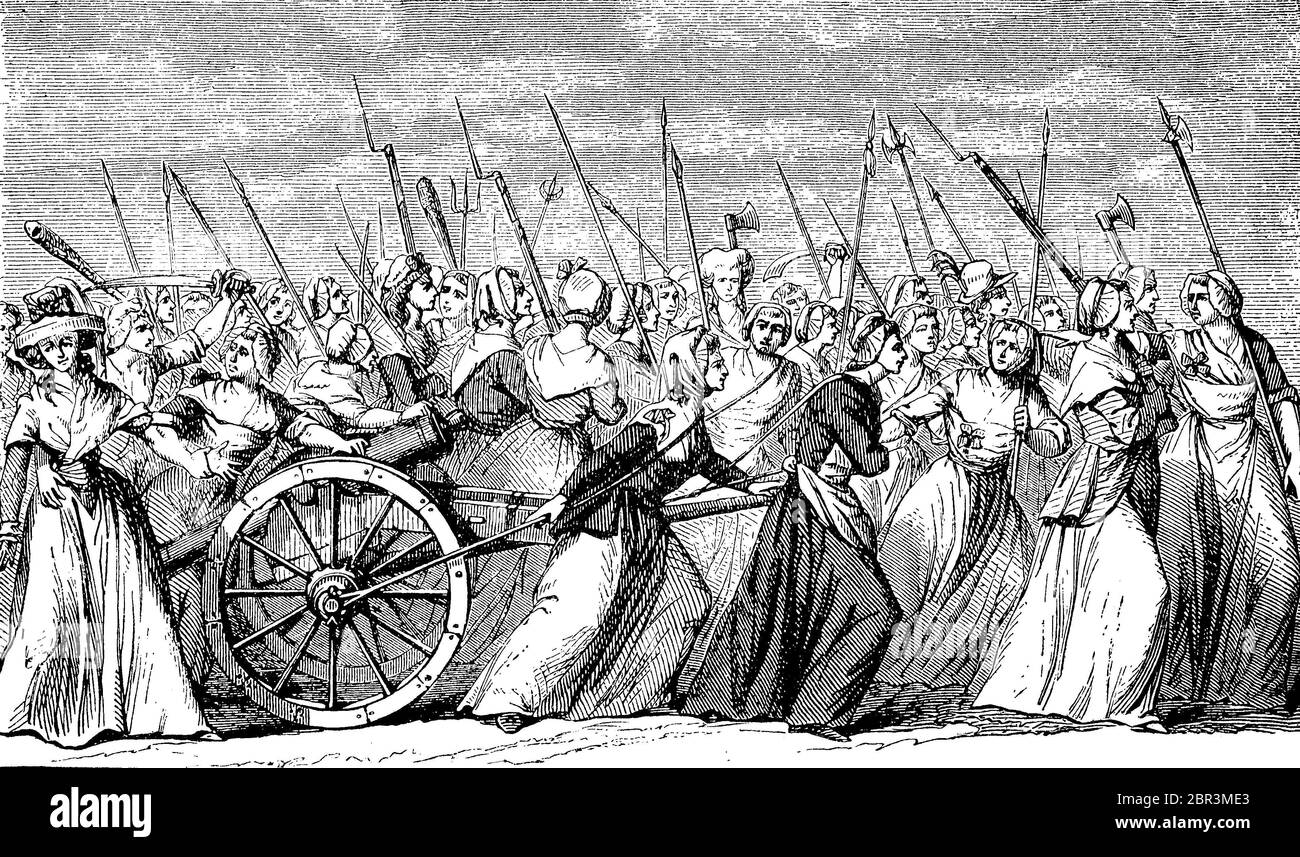 Frauen In Der Französischen Revolution www.alamy.de