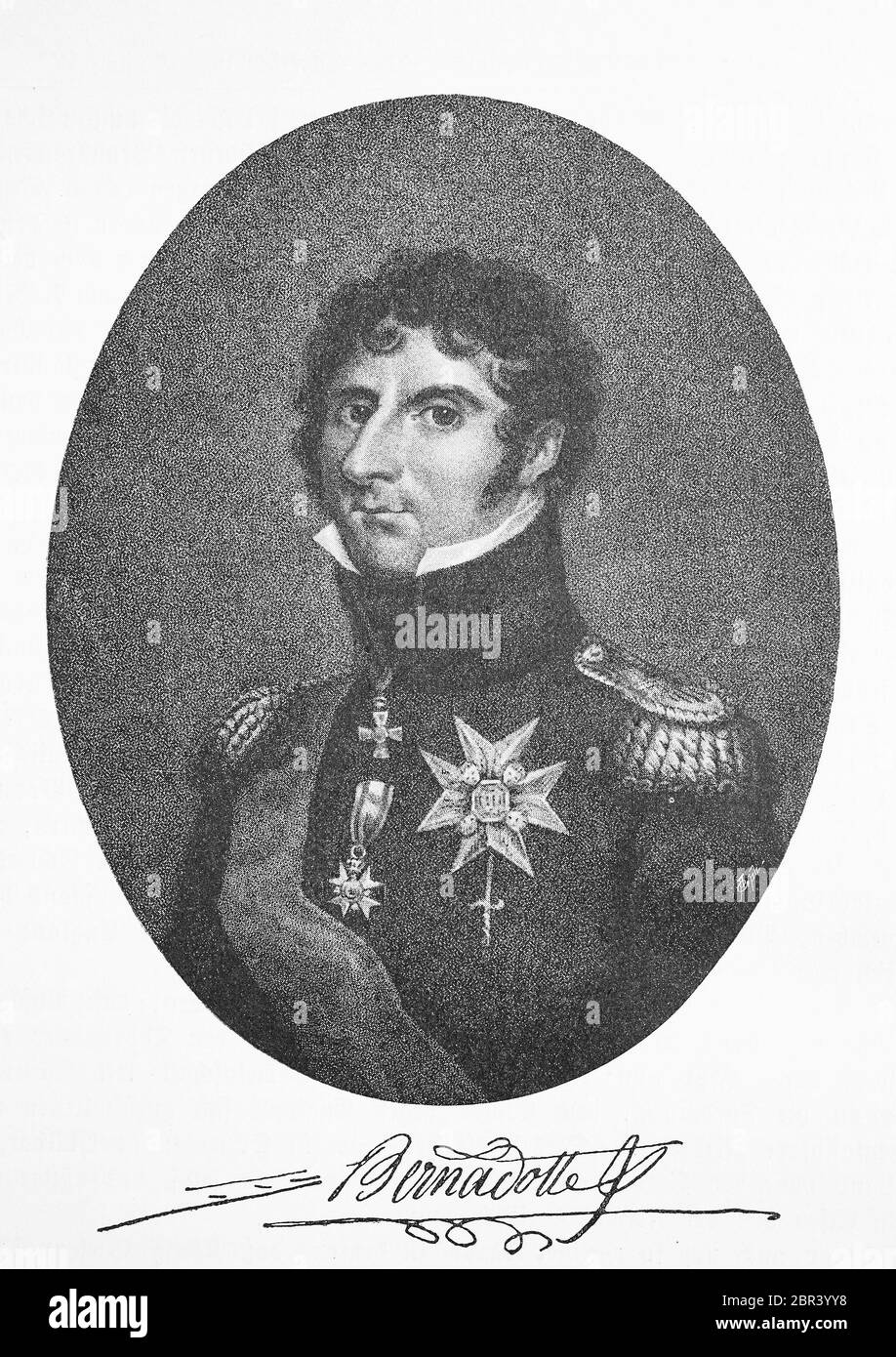 Charles XIV John, 26. Januar 1763 -. Am 8. März 1844 war ein französischer Marechal d'Empire, Prinz von Ponte Corvo, schwedischer Oberbefehlshaber der alliierten Nordarmee gegen Napoleon von 1818 bis 1844 als Karl XIV. Johannes König von Schweden und als Karl. III Johann König von Norwegen / Karl XIV. Johann, 26. Januar 1763 - 8. März 1844, war französischer Marechal d’Empire, Fürst von Ponte Corvo, schwedischer Oberbefehlshaber der alliierten Nordarmee gegen Napoleon, von 1818 bis 1844 als Karl XIV. Johann König von Schweden und als Karl III. Johann König von Norwegen, historisch, historisch, digital verbessert Stockfoto