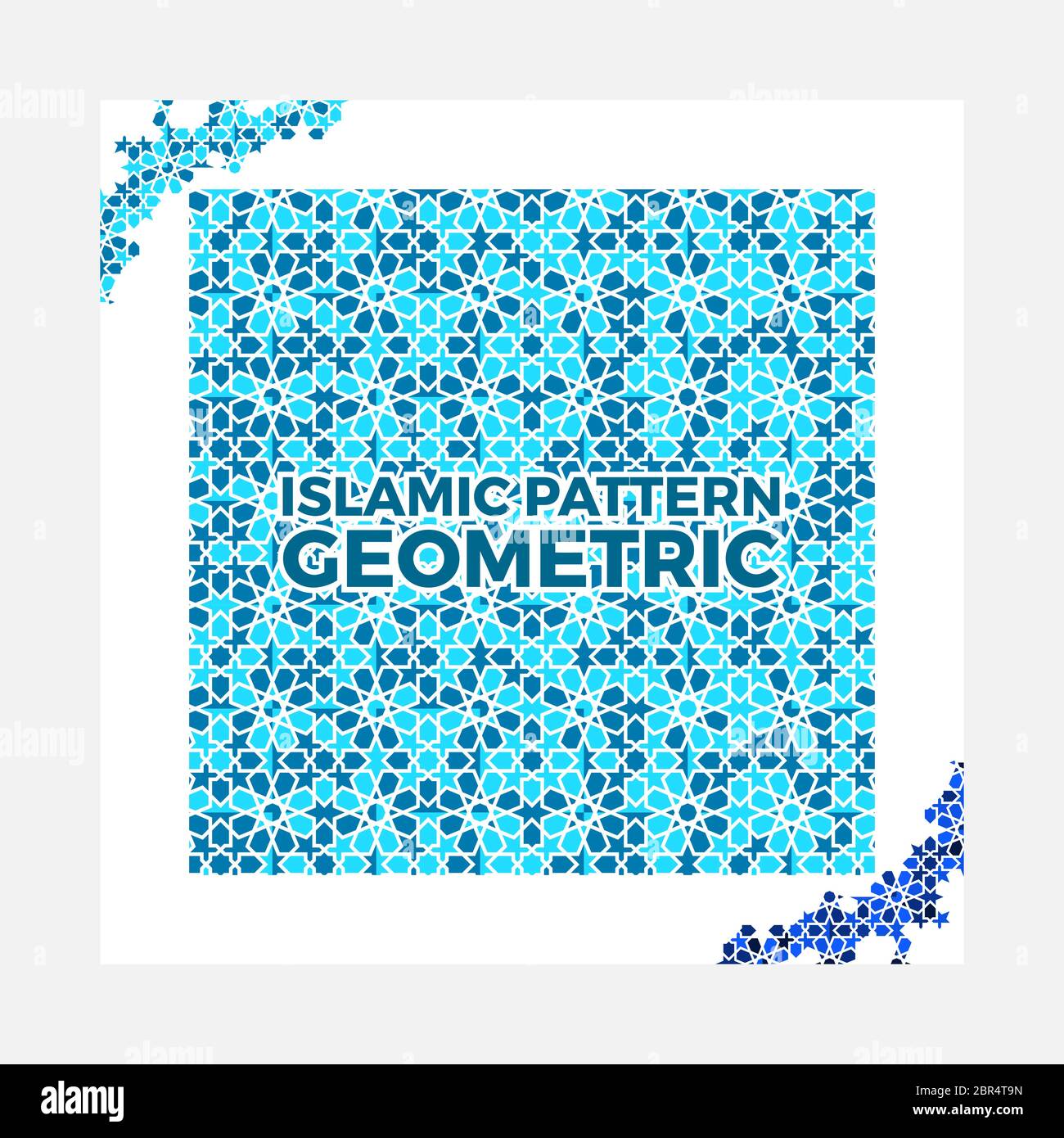 Islamisches geometrisches Muster Stock Vektor