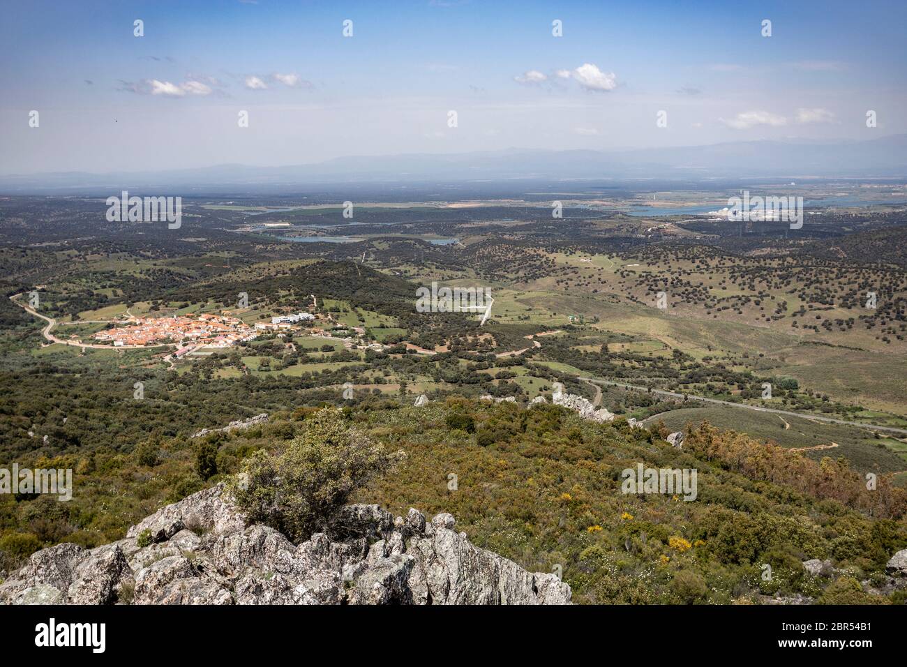 Blick auf Toledo Stadt in Sapin Stockfoto