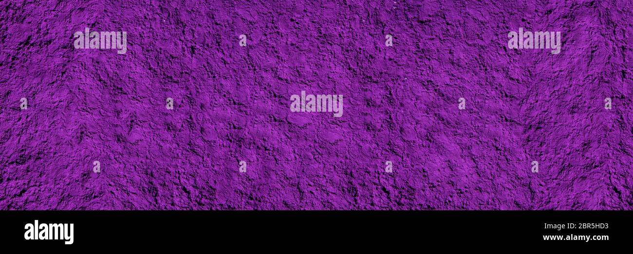 Abstrakter Hintergrund von lila trockenen Pulverfarbe. Stockfoto