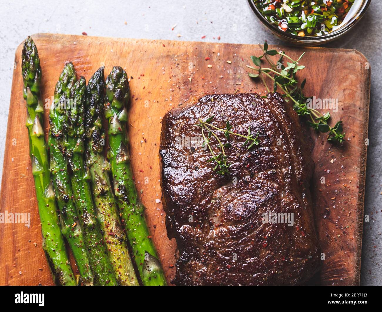 Rindersteak Schneiden Stockfotos und -bilder Kaufen - Alamy