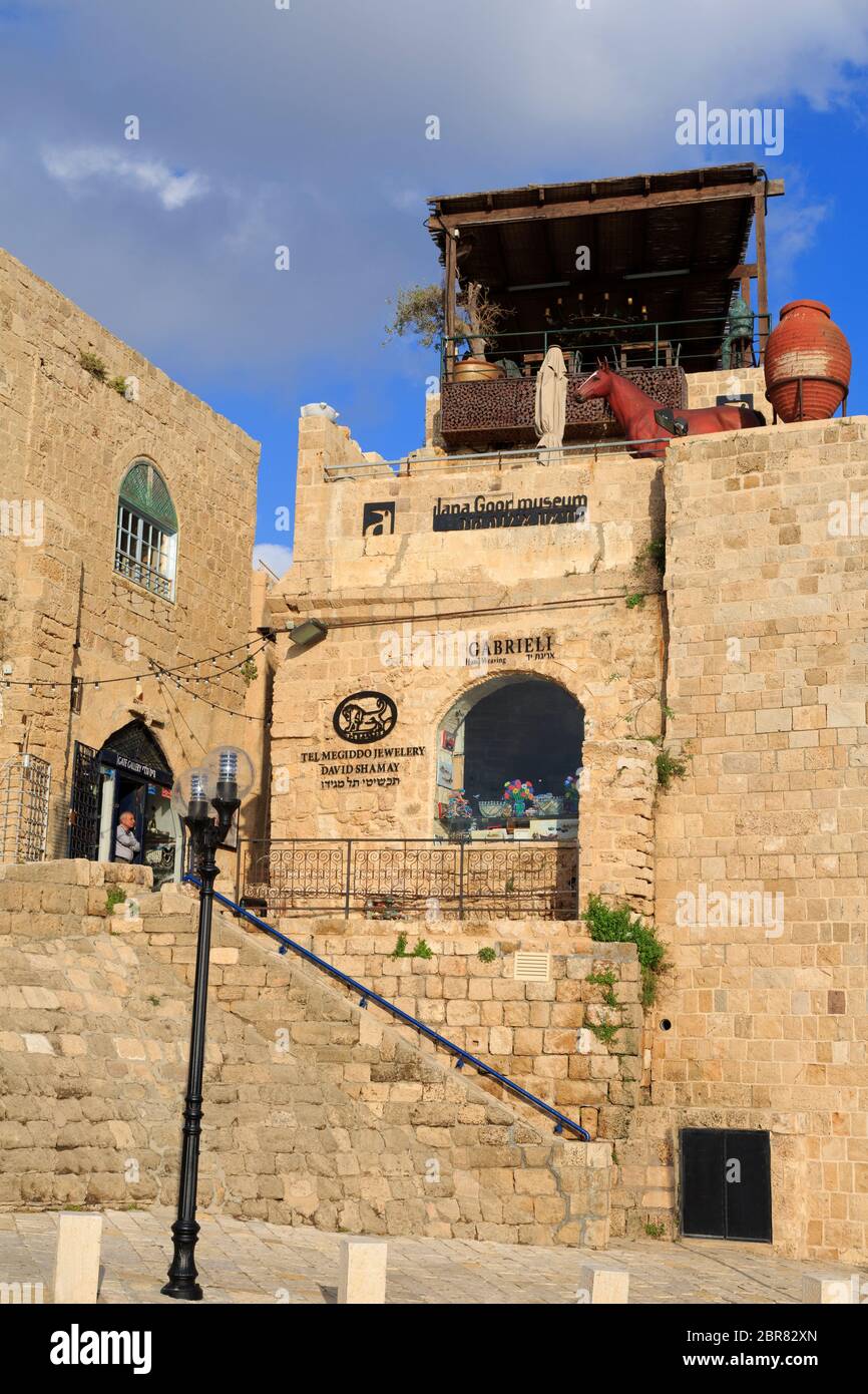 Llana Goor Museum, Kedumim Square, Old Jaffa, Tel Aviv, Israel Stockfoto
