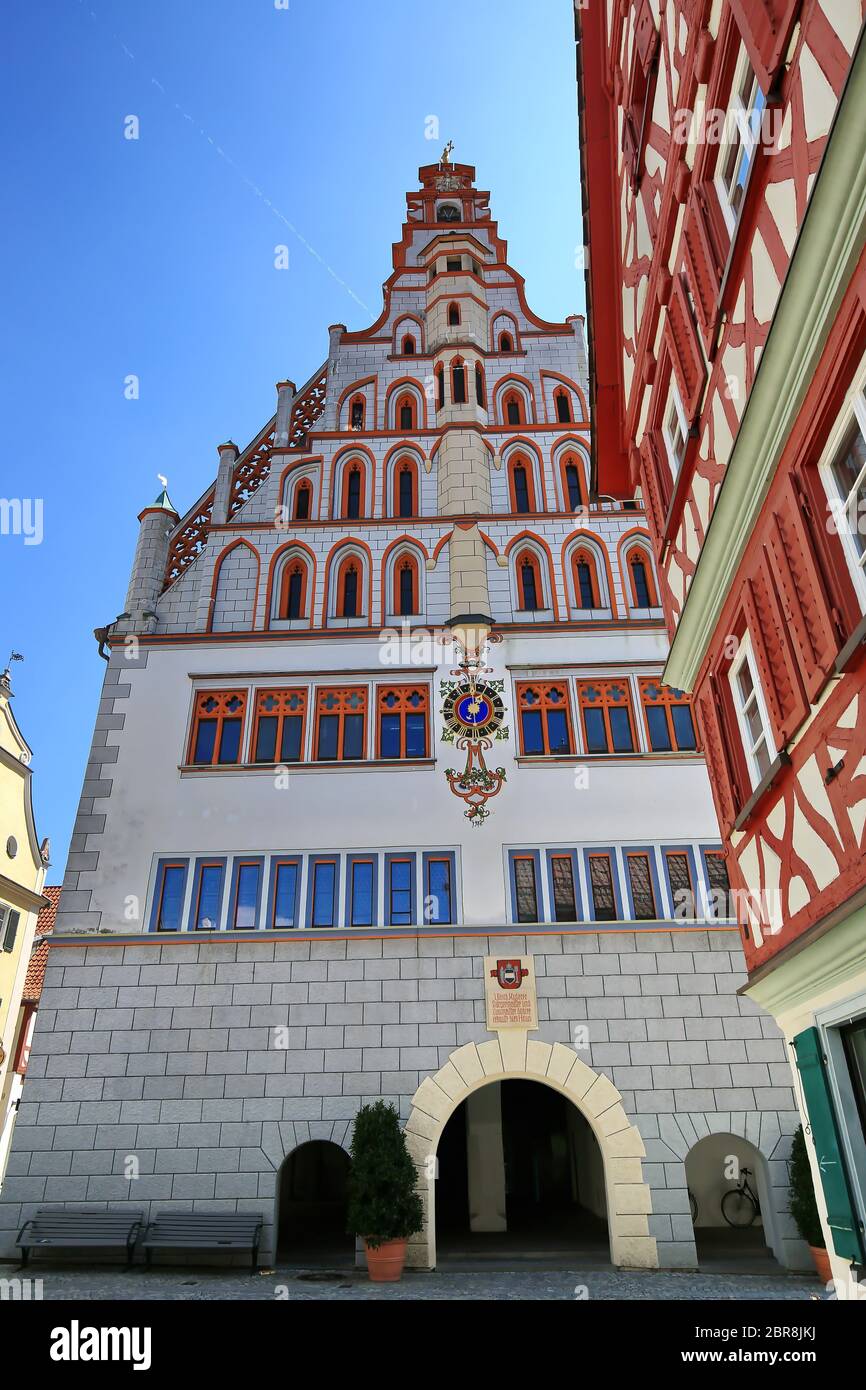 Bad Waldsee eine Stadt in Deutschland Stockfoto