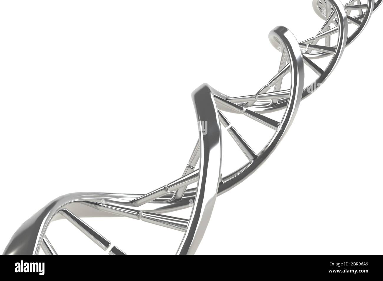 DNA-Modell der medizinischen Wissenschaft Stockfoto