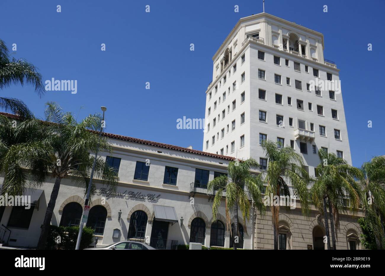 Los Angeles, Kalifornien, USA 20. Mai 2020 EINE allgemeine Ansicht der Atmosphäre des Hollywood Athletic Clubs, dessen Mitglieder Charlie Chaplin, Errol Flynn, John Wayne, Walt Disney, Cecil B. DeMille, Cornel Wilde, Humphrey Bogart, Clark Gable, Howard Hughes, Joan Crawford, Rudolph Valentino, Mae West und viele mehr, Befindet sich am 6525 Sunset Blvd am 20. Mai 2020 in Los Angeles, Kalifornien, USA. Foto von Barry King/Alamy Stock Photo Stockfoto