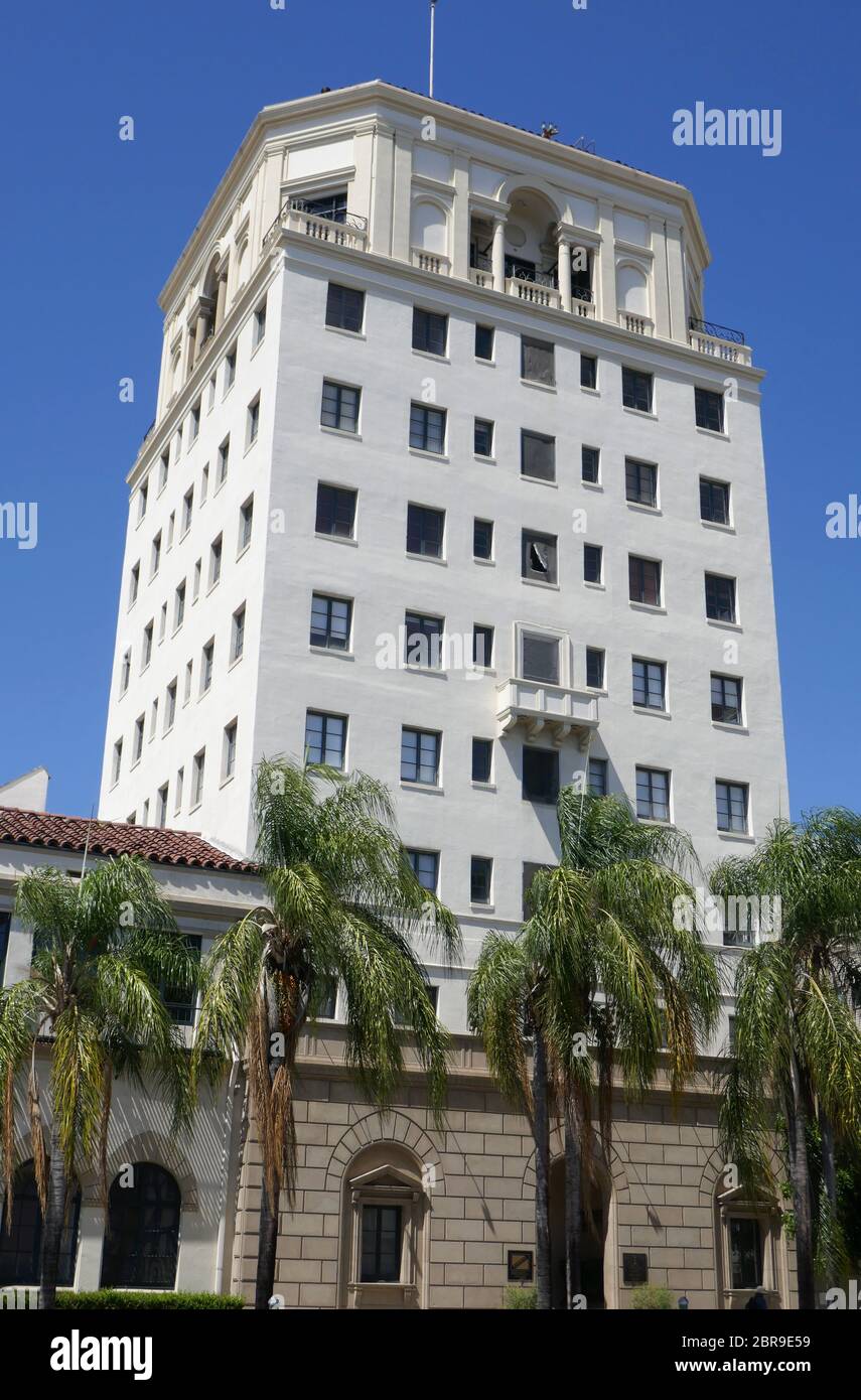 Los Angeles, Kalifornien, USA 20. Mai 2020 EINE allgemeine Ansicht der Atmosphäre des Hollywood Athletic Clubs, dessen Mitglieder Charlie Chaplin, Errol Flynn, John Wayne, Walt Disney, Cecil B. DeMille, Cornel Wilde, Humphrey Bogart, Clark Gable, Howard Hughes, Joan Crawford, Rudolph Valentino, Mae West und viele mehr, Befindet sich am 6525 Sunset Blvd am 20. Mai 2020 in Los Angeles, Kalifornien, USA. Foto von Barry King/Alamy Stock Photo Stockfoto