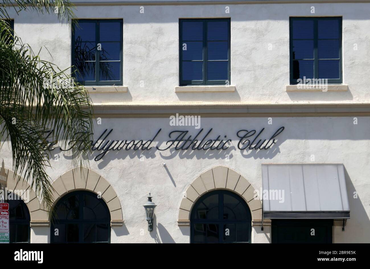 Los Angeles, Kalifornien, USA 20. Mai 2020 EINE allgemeine Ansicht der Atmosphäre des Hollywood Athletic Clubs, dessen Mitglieder Charlie Chaplin, Errol Flynn, John Wayne, Walt Disney, Cecil B. DeMille, Cornel Wilde, Humphrey Bogart, Clark Gable, Howard Hughes, Joan Crawford, Rudolph Valentino, Mae West und viele mehr, Befindet sich am 6525 Sunset Blvd am 20. Mai 2020 in Los Angeles, Kalifornien, USA. Foto von Barry King/Alamy Stock Photo Stockfoto