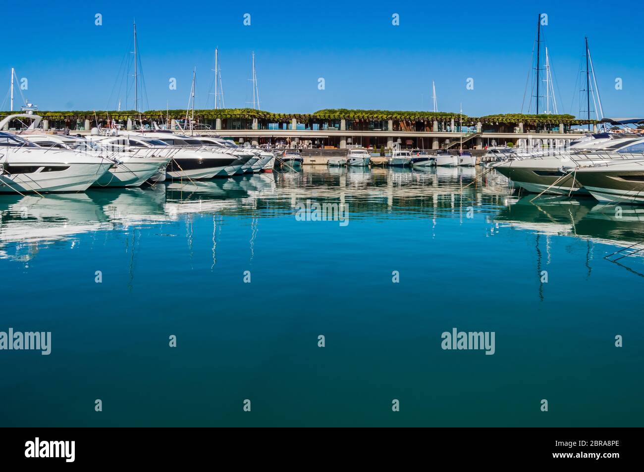 Marina Port in Palma de Mallorca Balearen Spanien. Marina Port in Palma de Mallorca Balearen Stockfoto