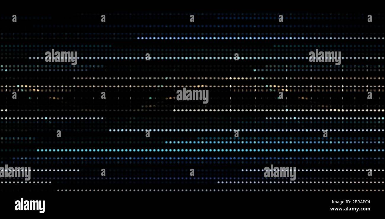 Futuristischer Hintergrund mit Neon Linien und Punkte Artwork Stockfoto