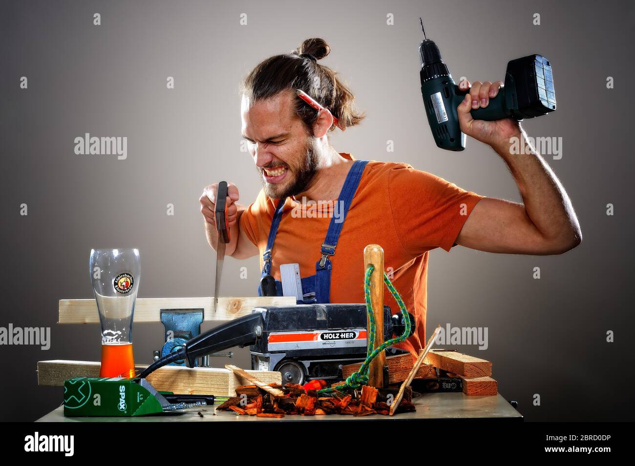 Lustige Handwerker Bilder: Zeichnen lernen mit Spaß!