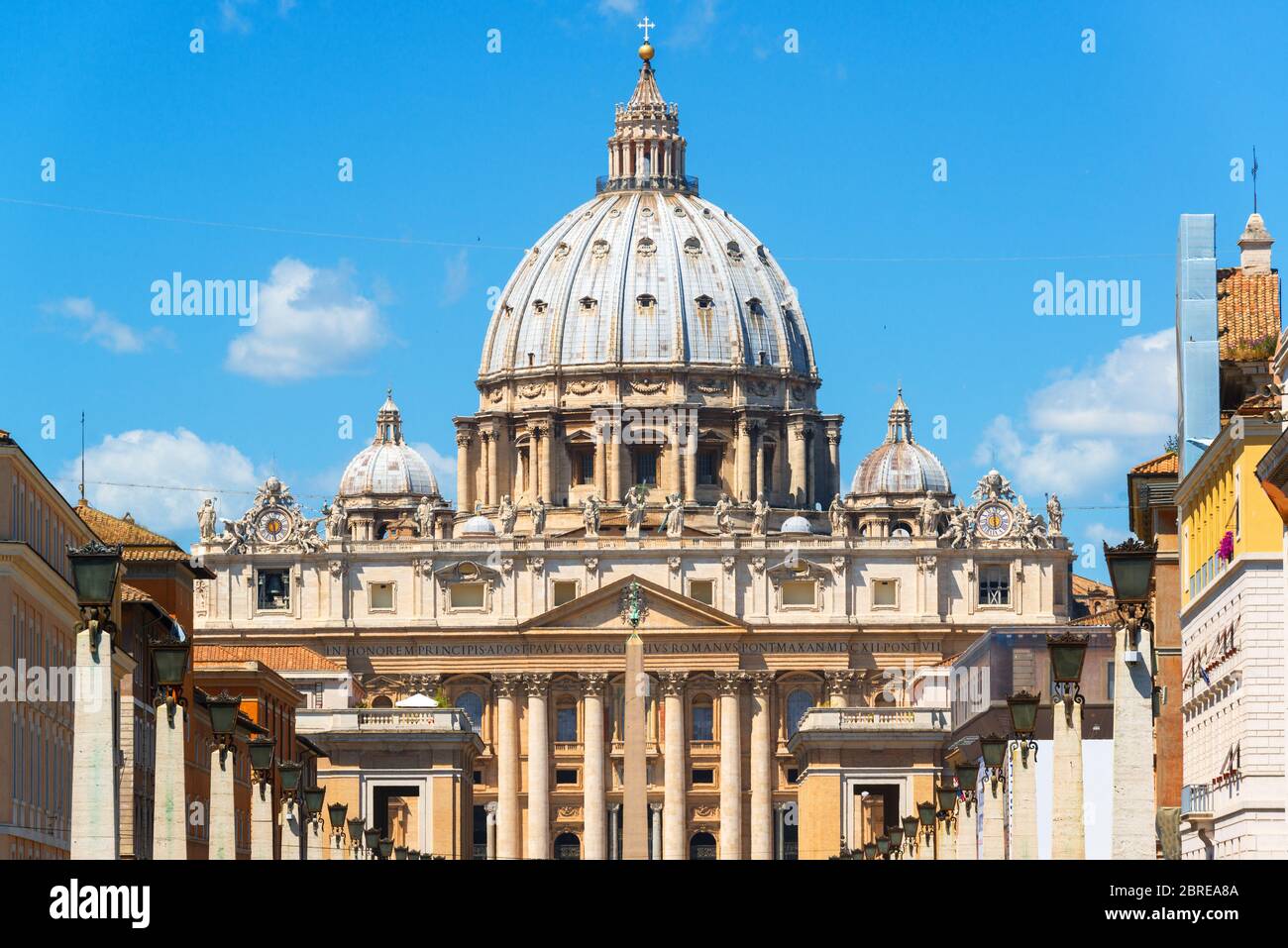 Petersdom in Rom, Italien Stockfoto