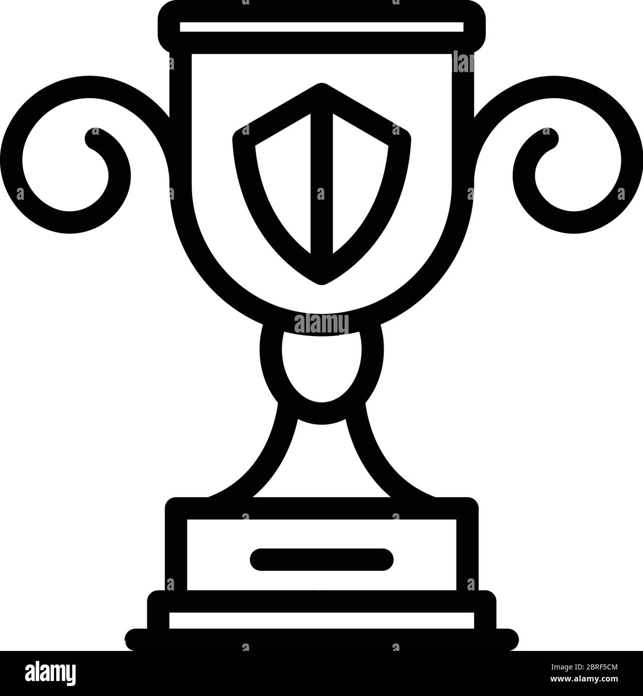 Symbol für Hundeführer, Umriss Stock Vektor