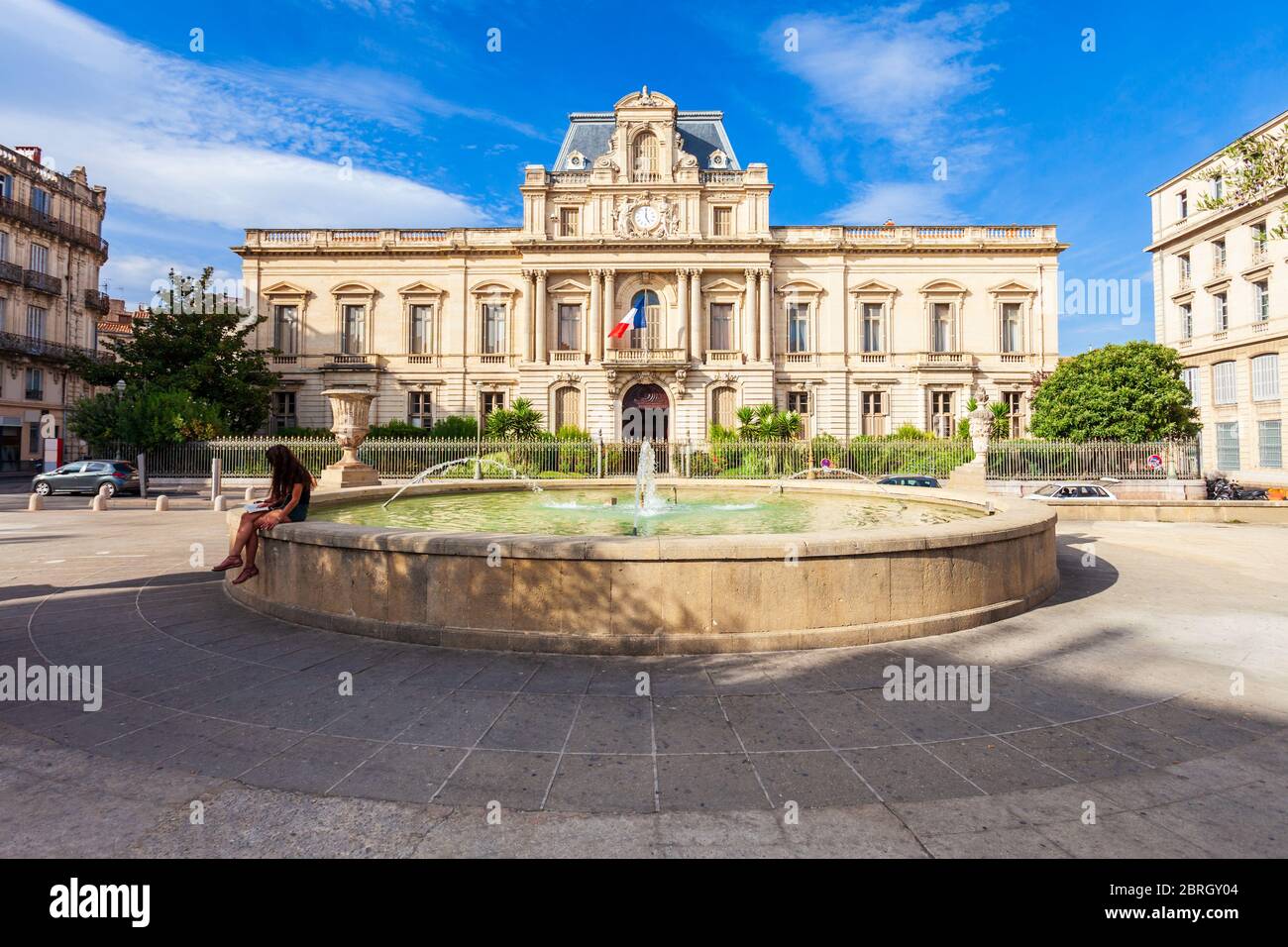 Präfektur Hérault Abteilung Gebäude in Montpellier, Frankreich Stockfoto