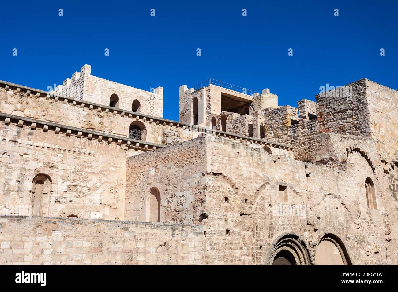 Die Abtei von Saint Victor ist eine römische klösterlichen Stiftung in Marseille Stadt in Frankreich Stockfoto