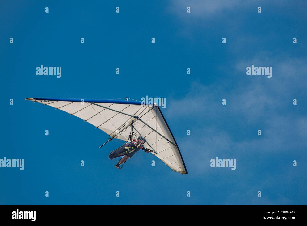 Drachenfliegen bald Hill Stanwell Park NSW Australien Stockfoto