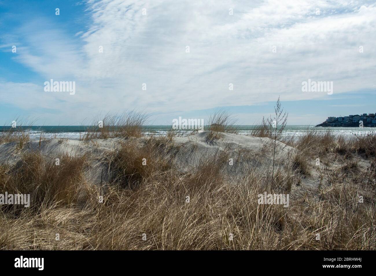 Der atmosphärische Druck schuf die besten Designs am Himmel. Stockfoto