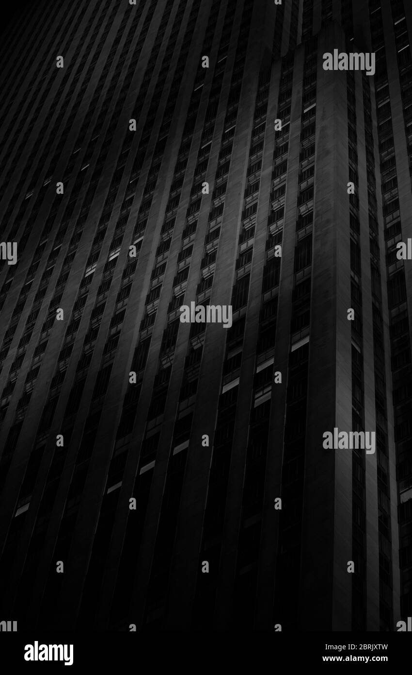 Comcast Building Rockefeller Center New York City Wolkenkratzer Stockfoto