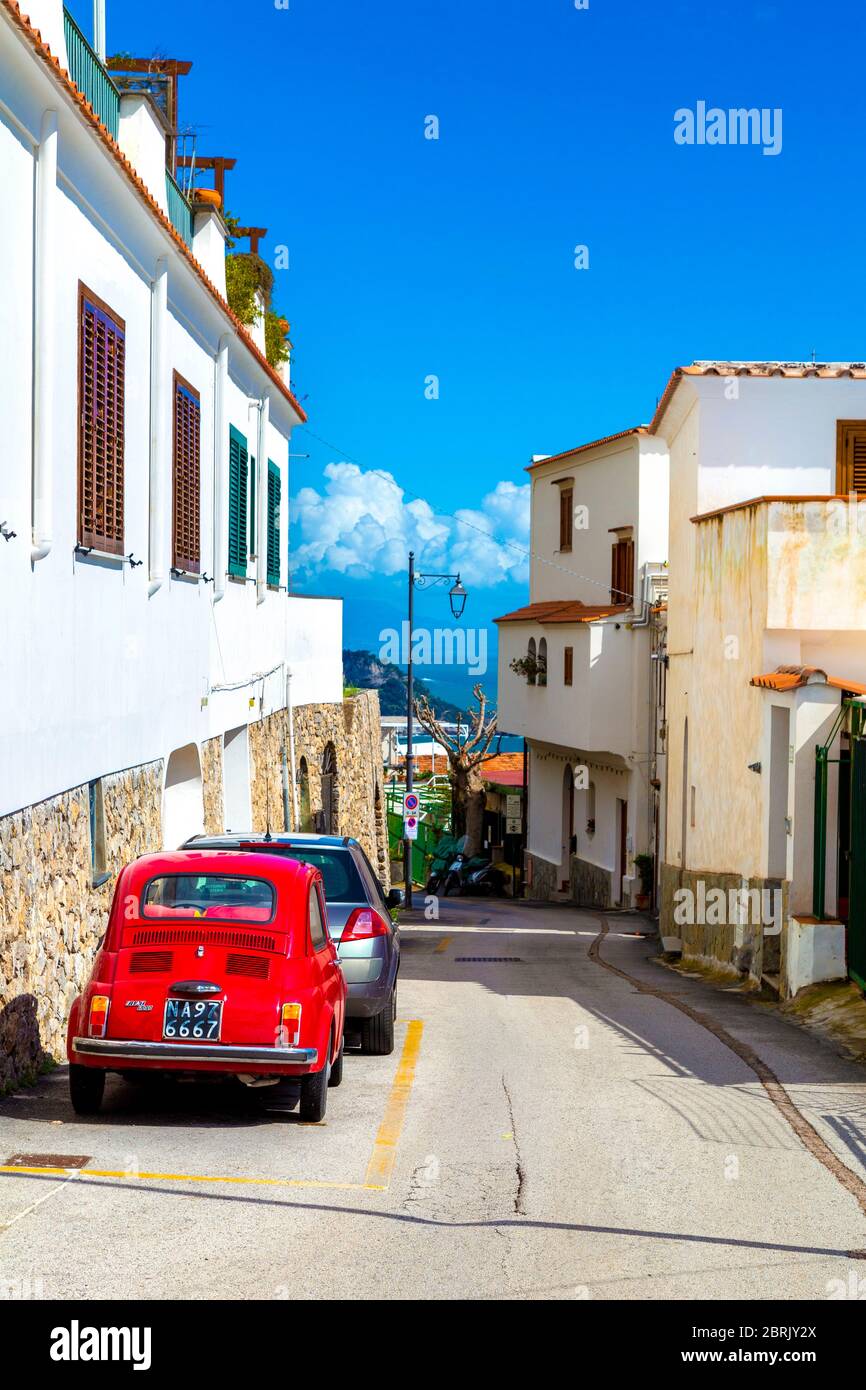 Praiano, Amalfi Küste, Italien Stockfoto