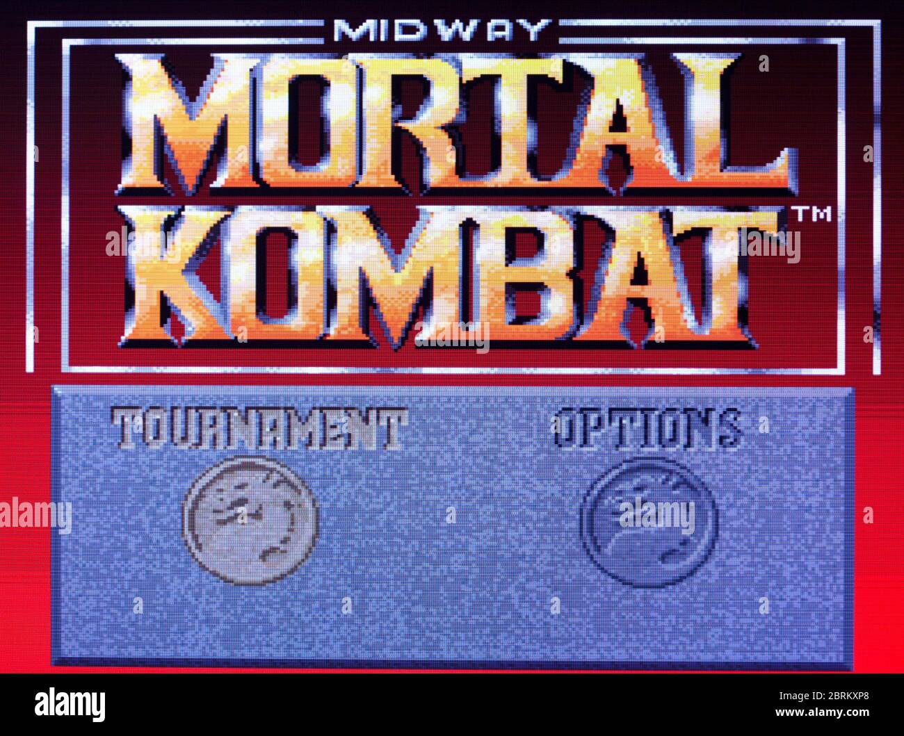 Mortal Kombat SNES Super Nintendo nur zur redaktionellen Verwendung Stockfotografie Alamy