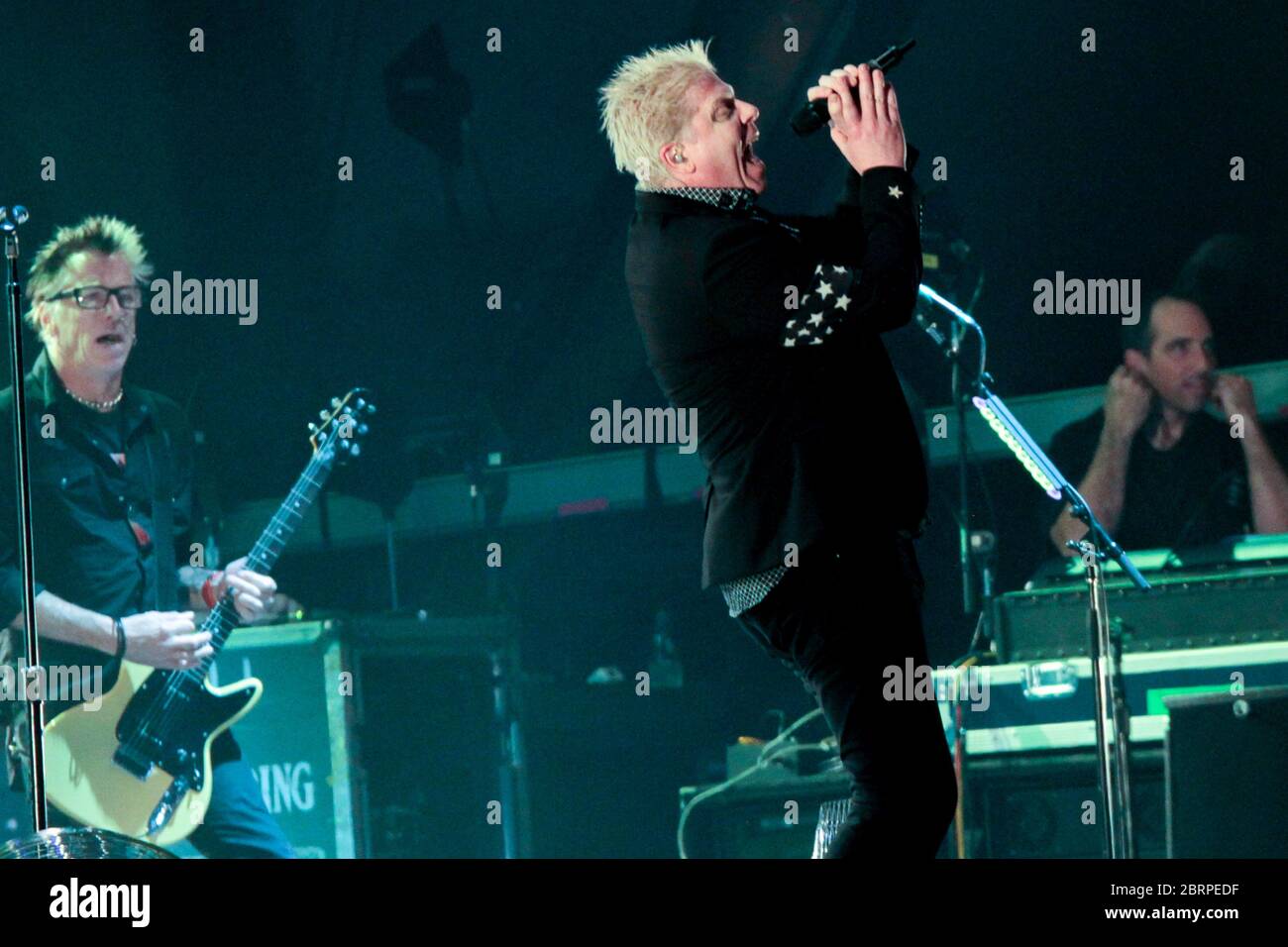 RIO DE JANEIRO, 14.09.2013: The Sprood tritt bei der Sunset Stage of Rock in Rio V in Rio de Janeiro auf (Néstor J. Beremblum / Alamy News) Stockfoto