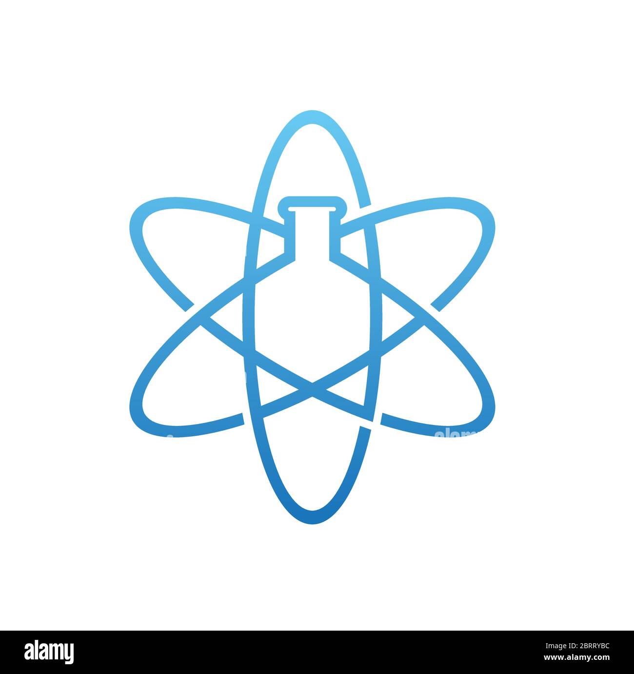 Pharmacy Lab Logo Design Vorlage Stock Vektor