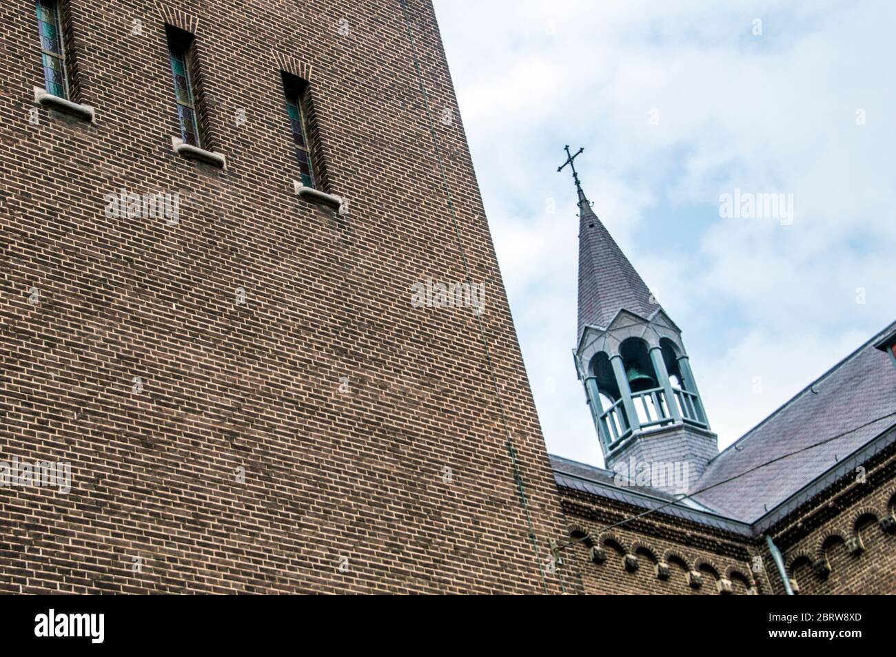 H. Fransiscus van Assisi kerk (De Boomkerk) Kirche in Amsterdam Niederlande 2018 Stockfoto