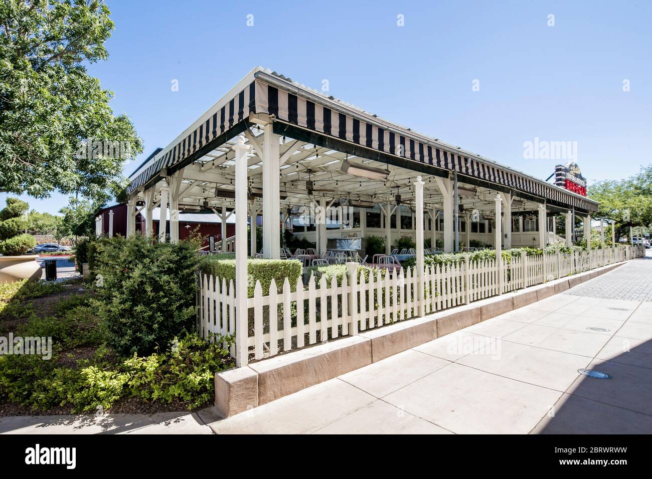 Der Bezirk bei Green Valley Ranch ist eine gehobene Mixed-Use-Entwicklung in Henderson, Nevada, neben dem Osten der Green Valley Ranch. Stockfoto