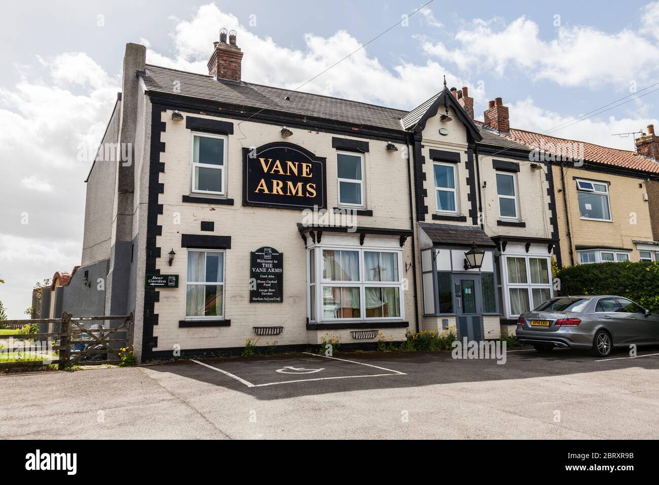 Vane Arms Pub,Longnewton,Stockton on Tees,England,UK.Villagers schlägt eine Gemeinschaft kaufen aus Stockfoto