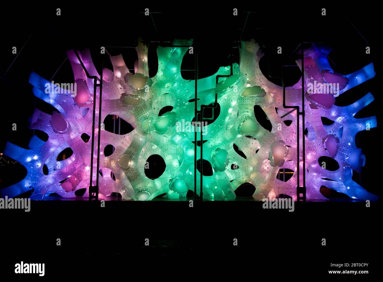 Amsterdam Light Festival 2016 Stockfoto