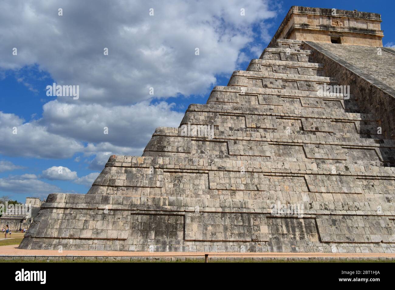 Chichen Izta Maya-Stadt Mexiko Stockfoto