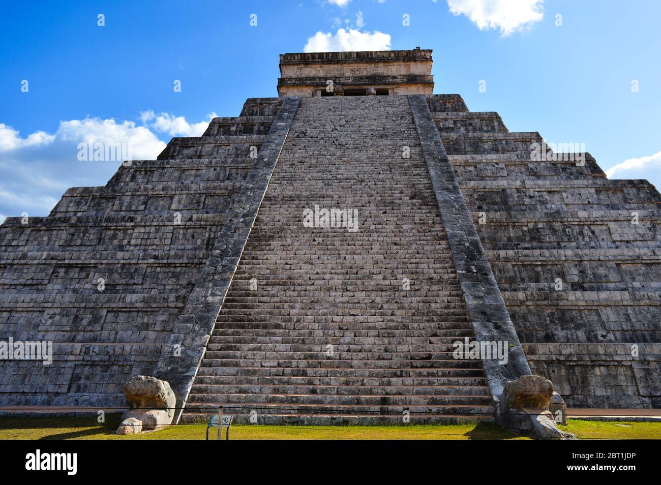 Chichen Izta Maya-Stadt Mexiko Stockfoto