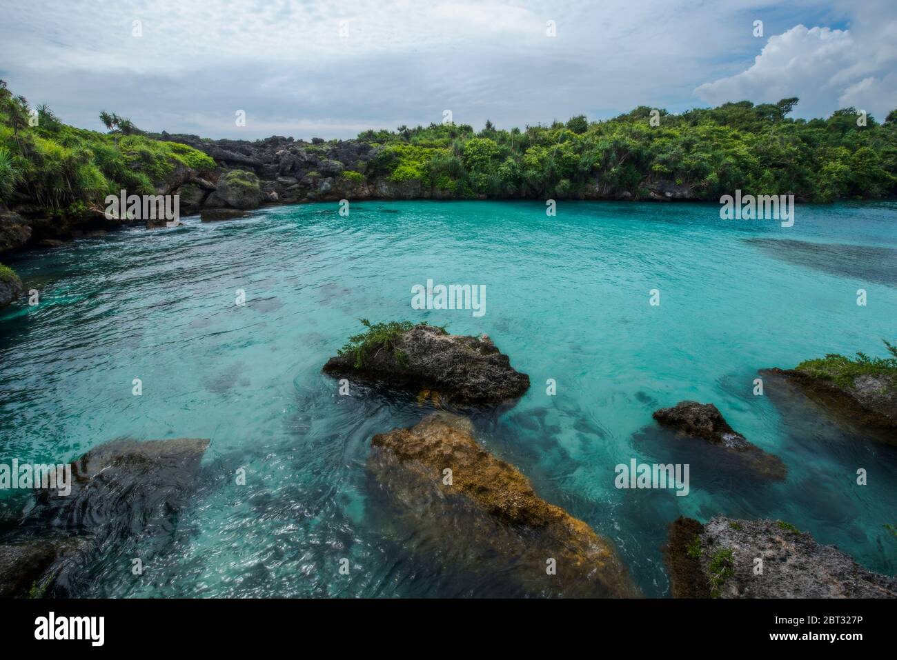 Weekuri See, Sumba Insel, East Nusa Tenggara, Indonesien Stockfoto