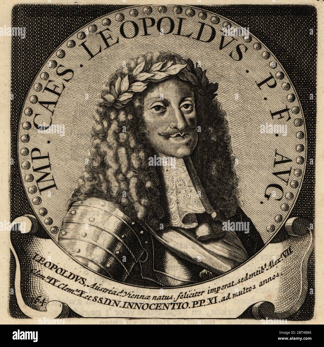 Kaiser Leopold I., 16401705. Leopoldus Austriacus, König von Ungarn