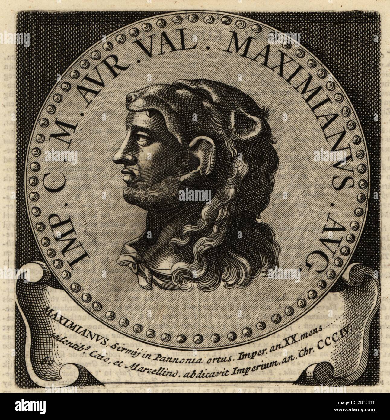 Marcus aurelius valerius maximianus herculius augustus -Fotos und