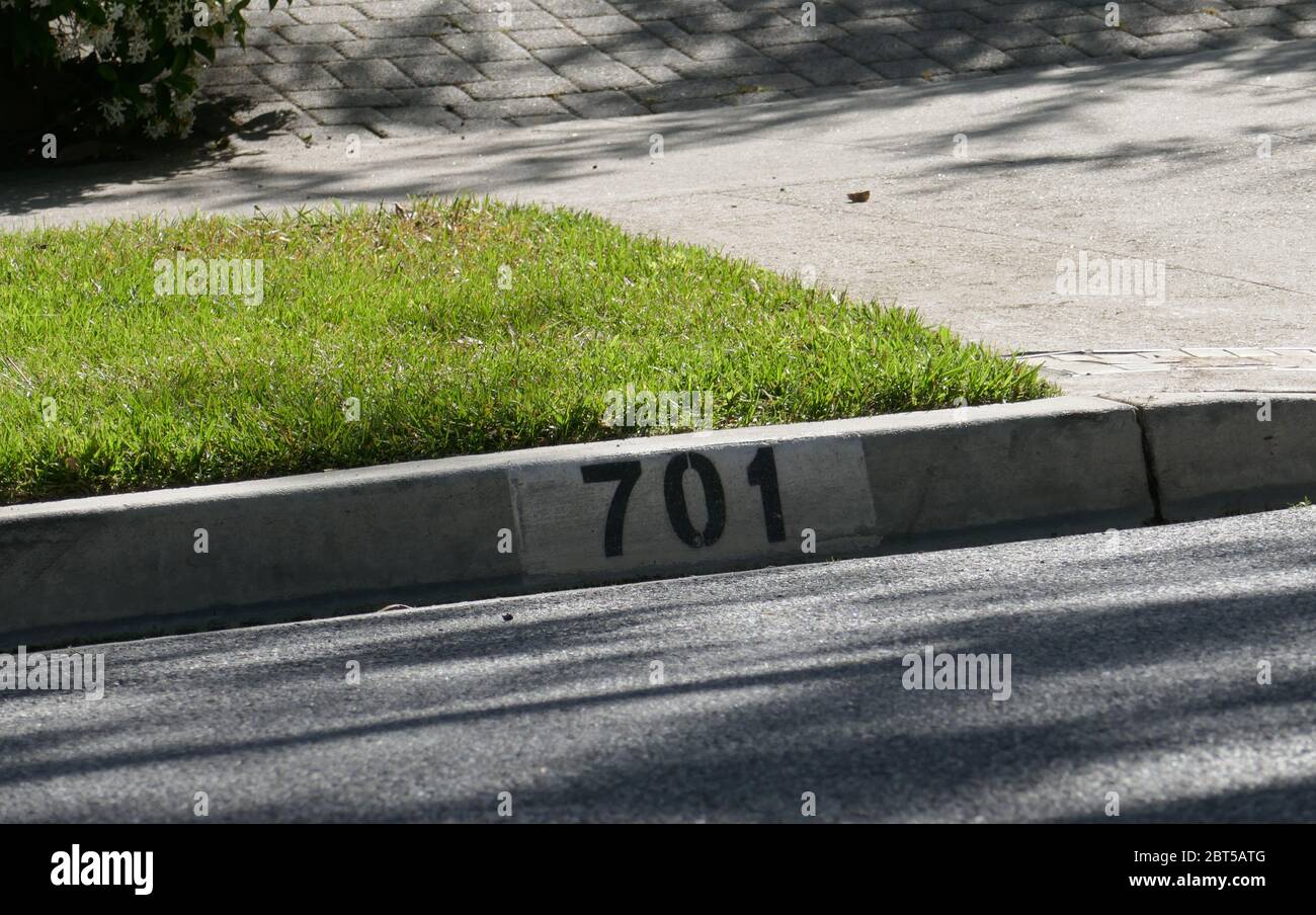 Beverly Hills, Kalifornien, USA 22. Mai 2020 EIN allgemeiner Blick auf die Atmosphäre von Nigel Bruce' ehemaligem Zuhause am 701 N. Alpine Drive am 22. Mai 2020 in Beverly Hills, Kalifornien, USA. Foto von Barry King/Alamy Stock Photo Stockfoto