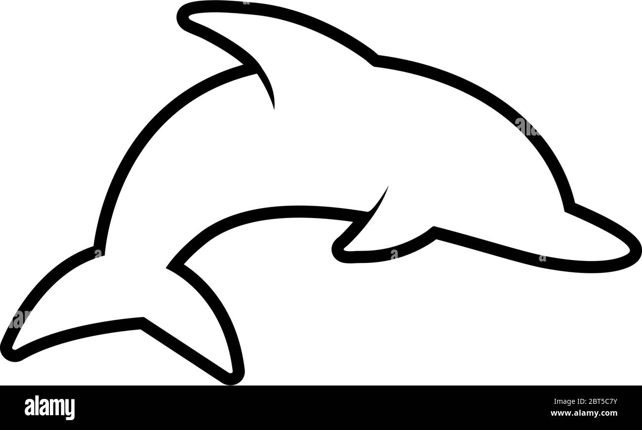 Dolphin Drawing Stockfotos Und Bilder Kaufen Seite 3 Alamy