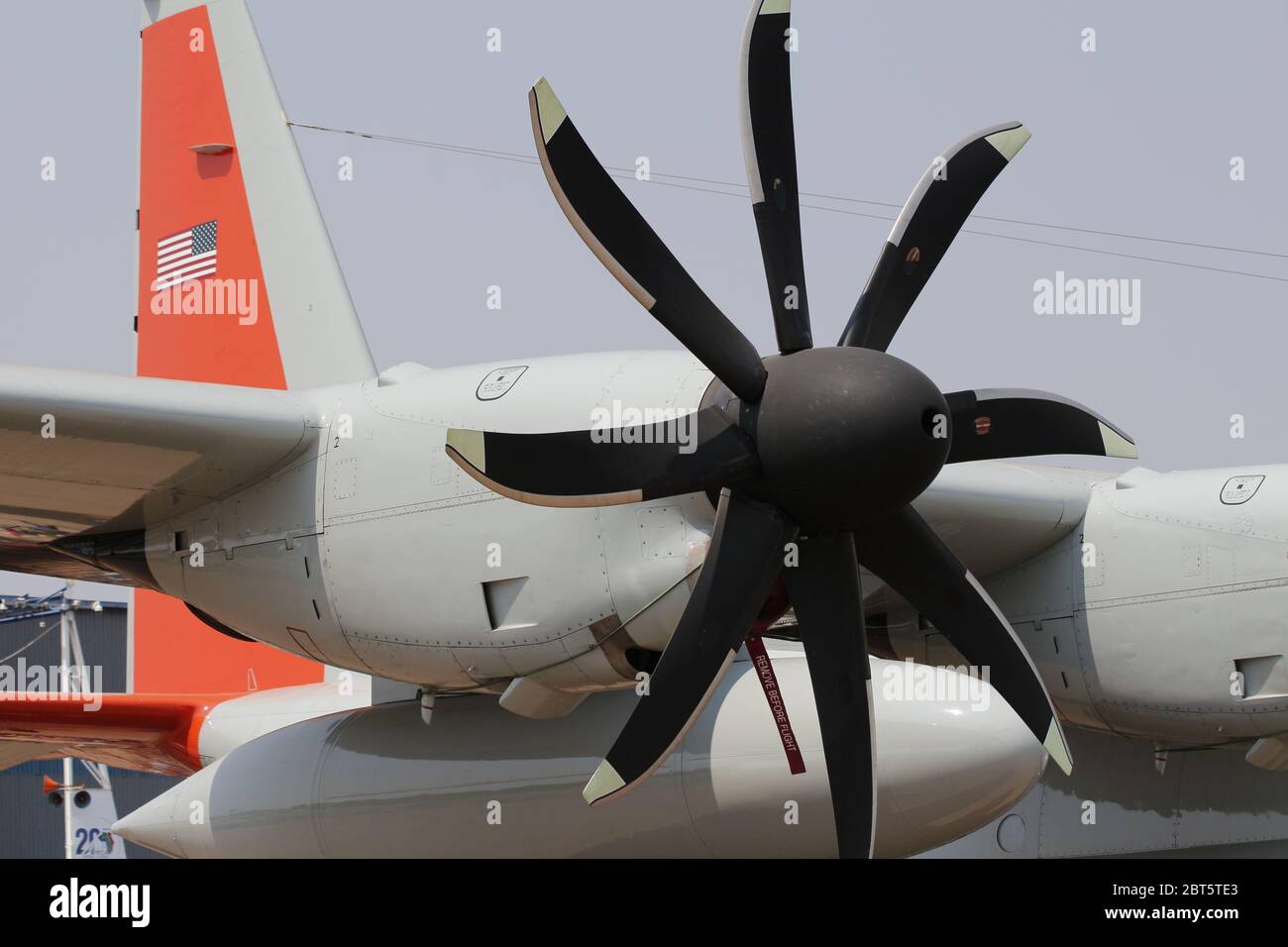 LC-130 Hercules 'Skibird' Stockfoto