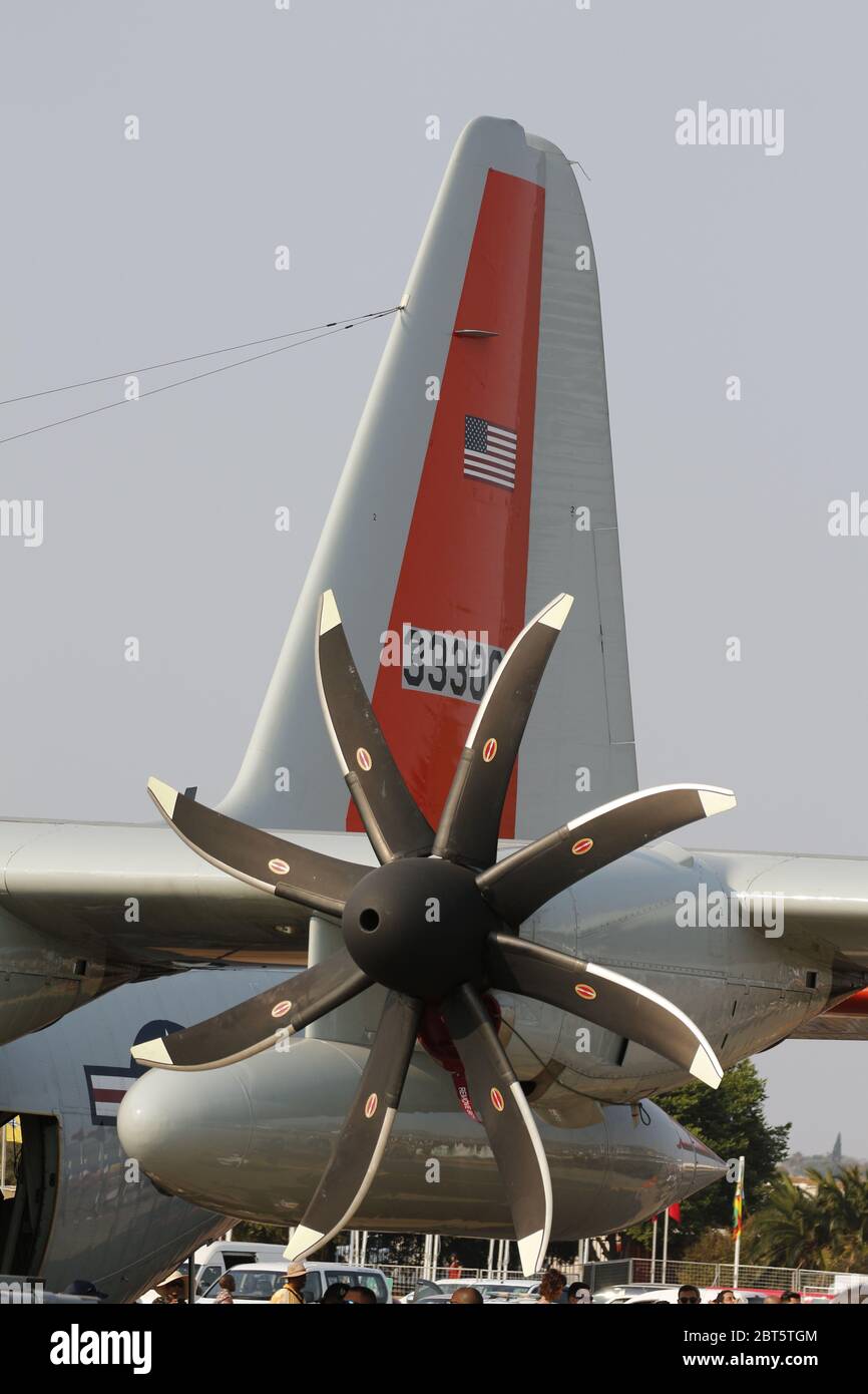 LC-130 Hercules 'Skibird' Stockfoto