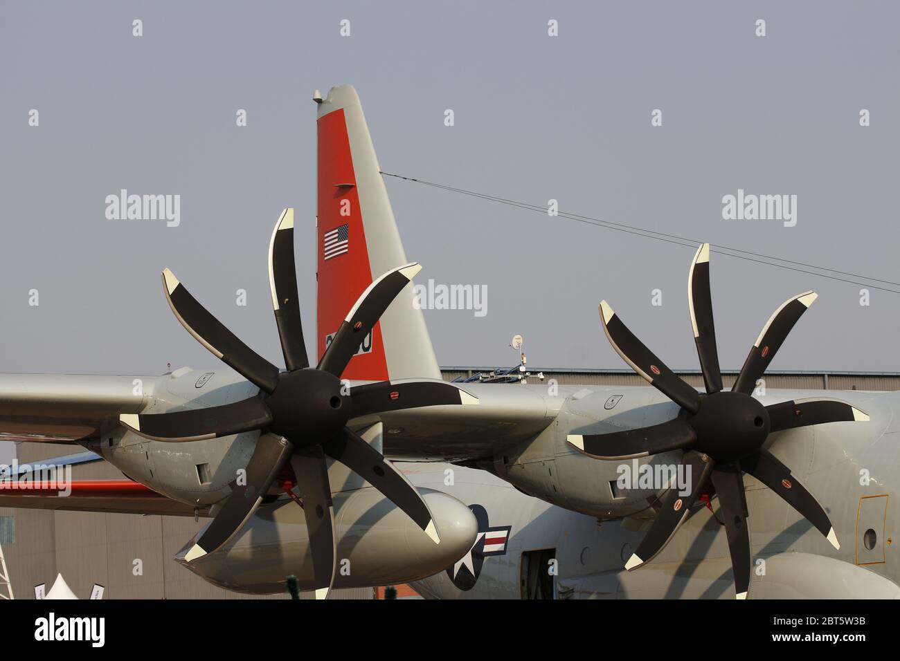 LC-130 Hercules 'Skibird' Stockfoto