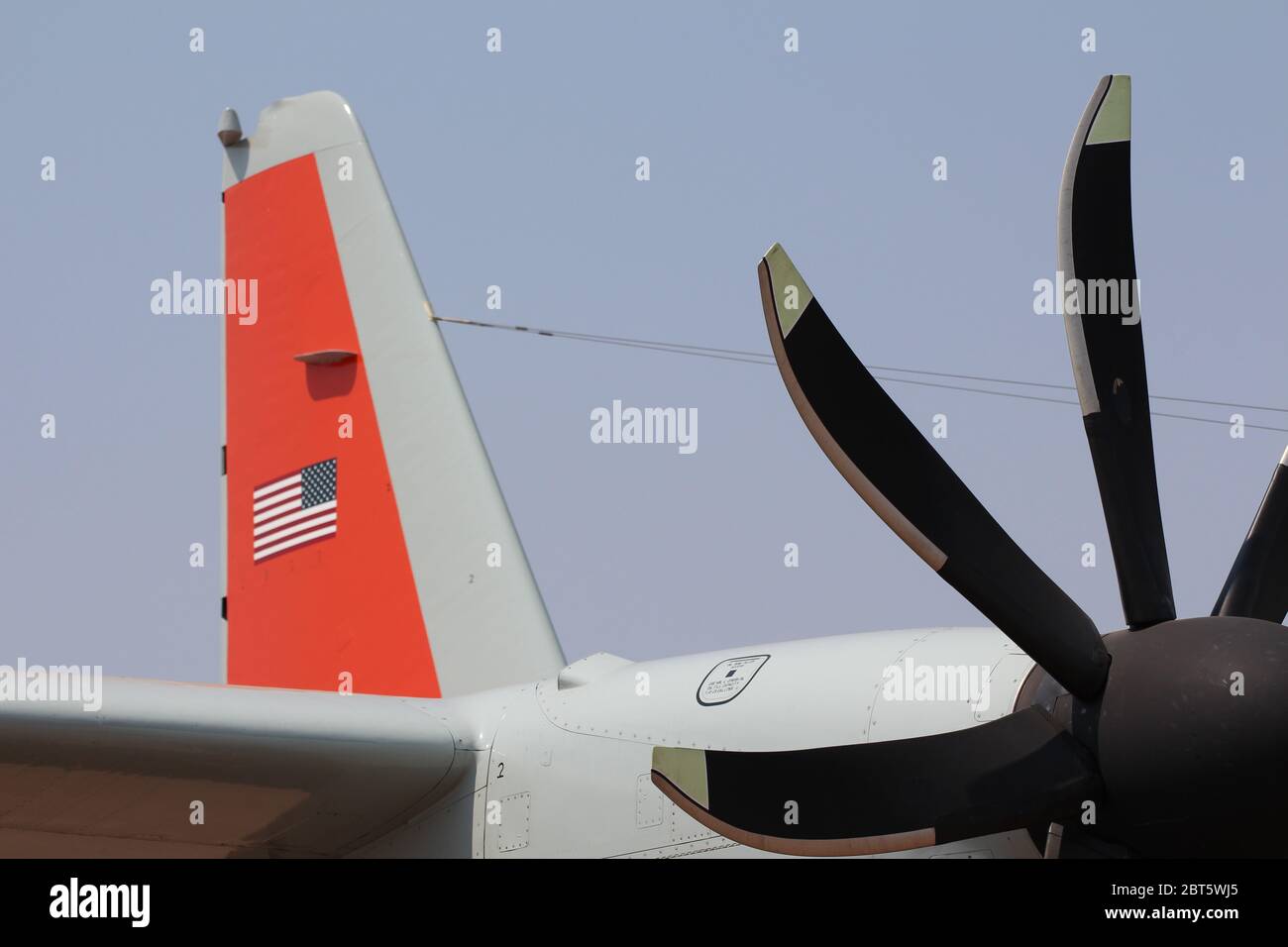 LC-130 Hercules 'Skibird' Stockfoto