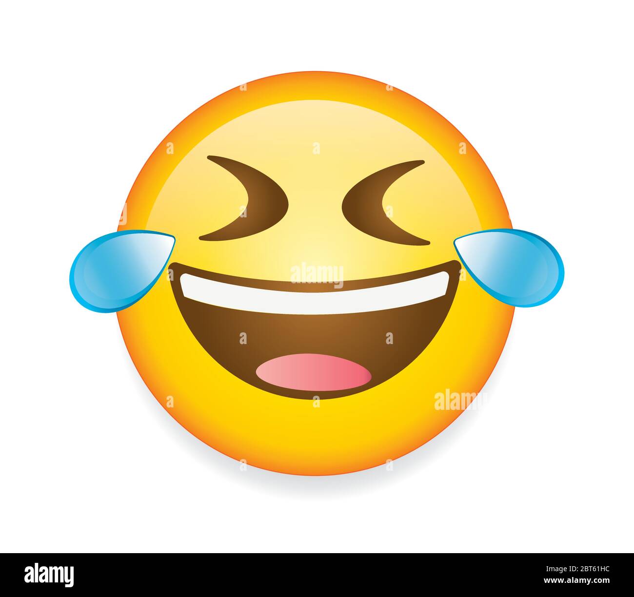 Emoji tränen lachen