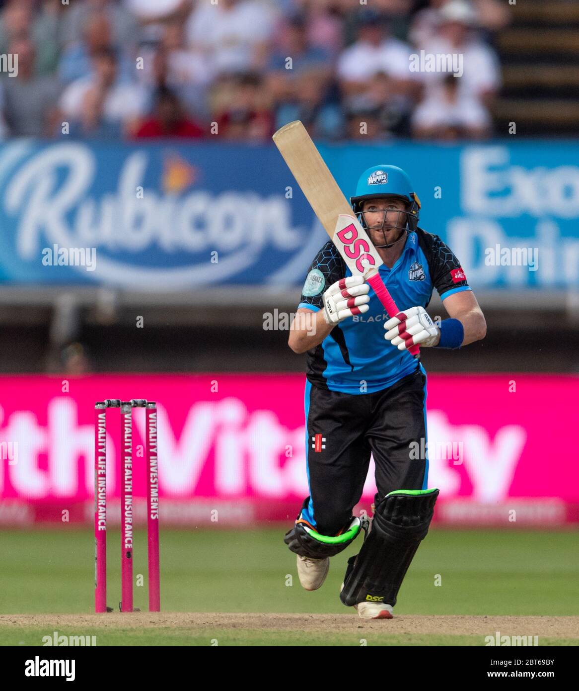 Riki Wessels im Finale der Vitality Blast am 21. September 2019 gegen die Essex Eagles um die Worcester Rapids Stockfoto