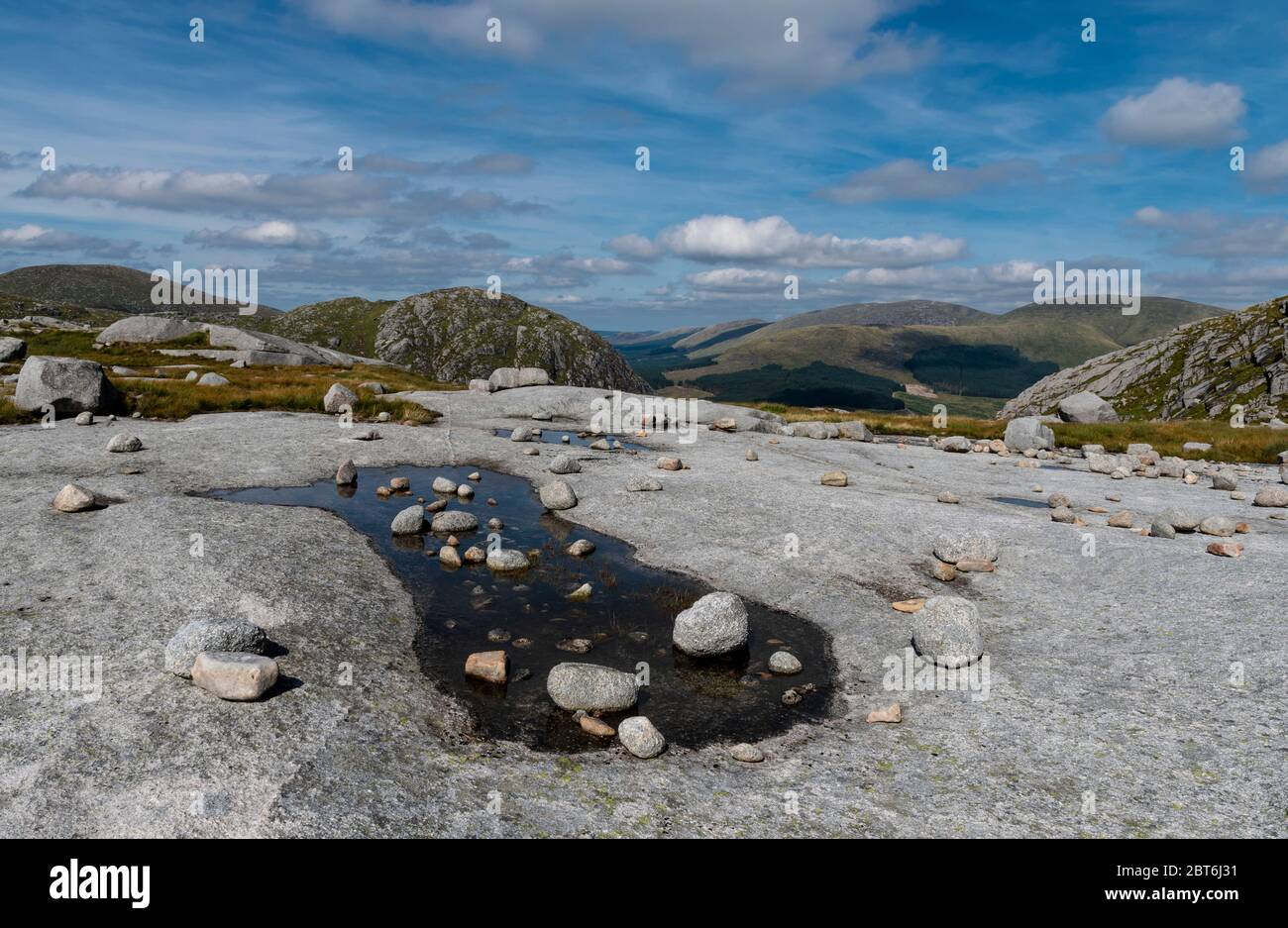 Devil's Bowling Green, Craignaw, Galloway Forest Park Stockfoto