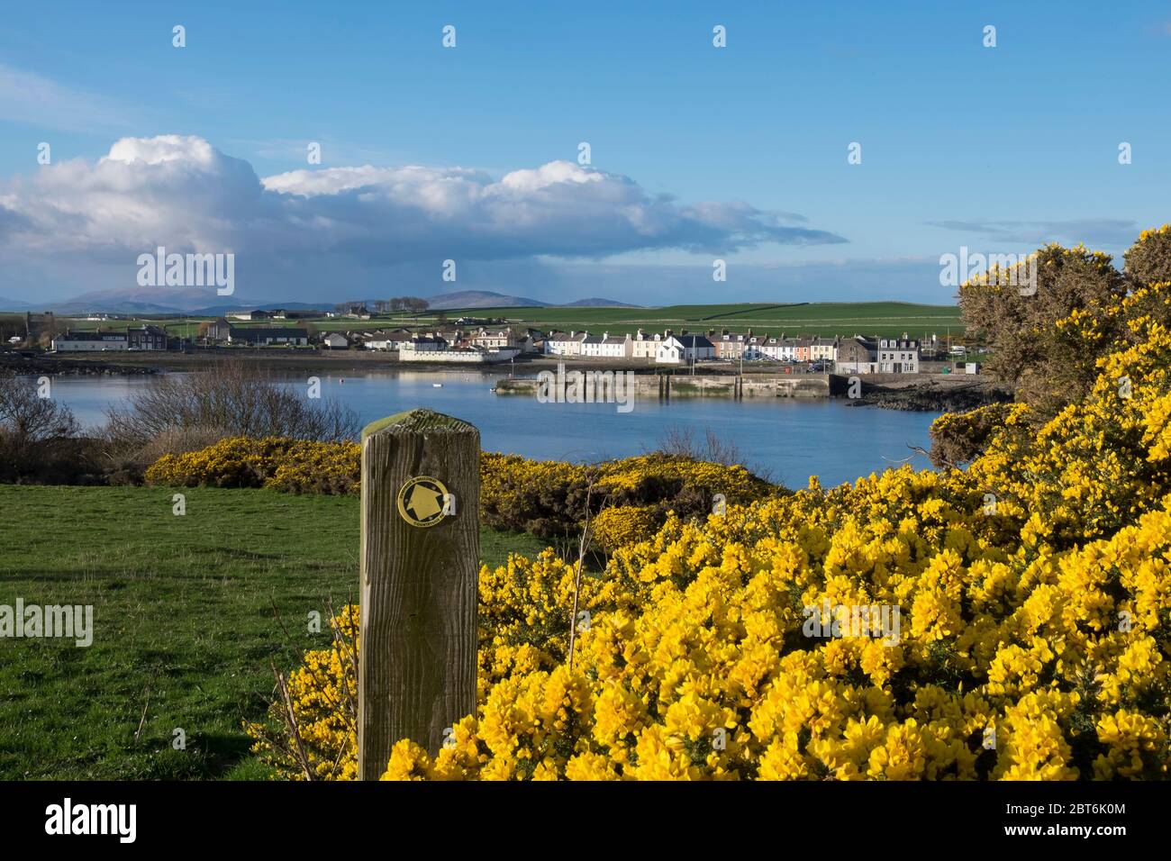 isle of whithorn, Galloway Machars of Wigtownshire Stockfoto