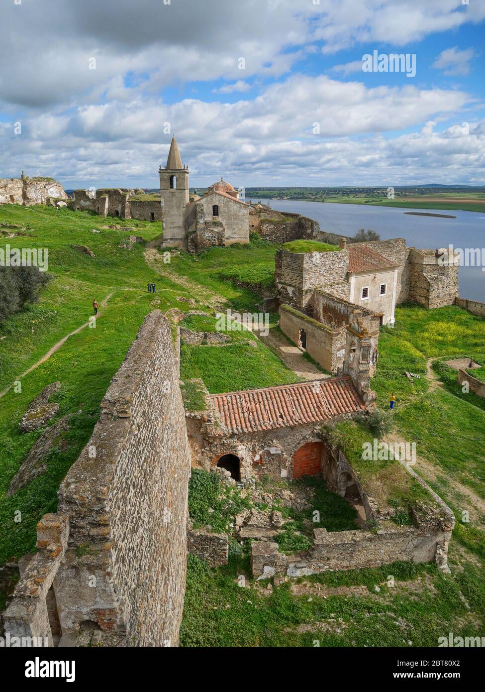 Juromenha Fort, Elvas, Portugal Stockfoto