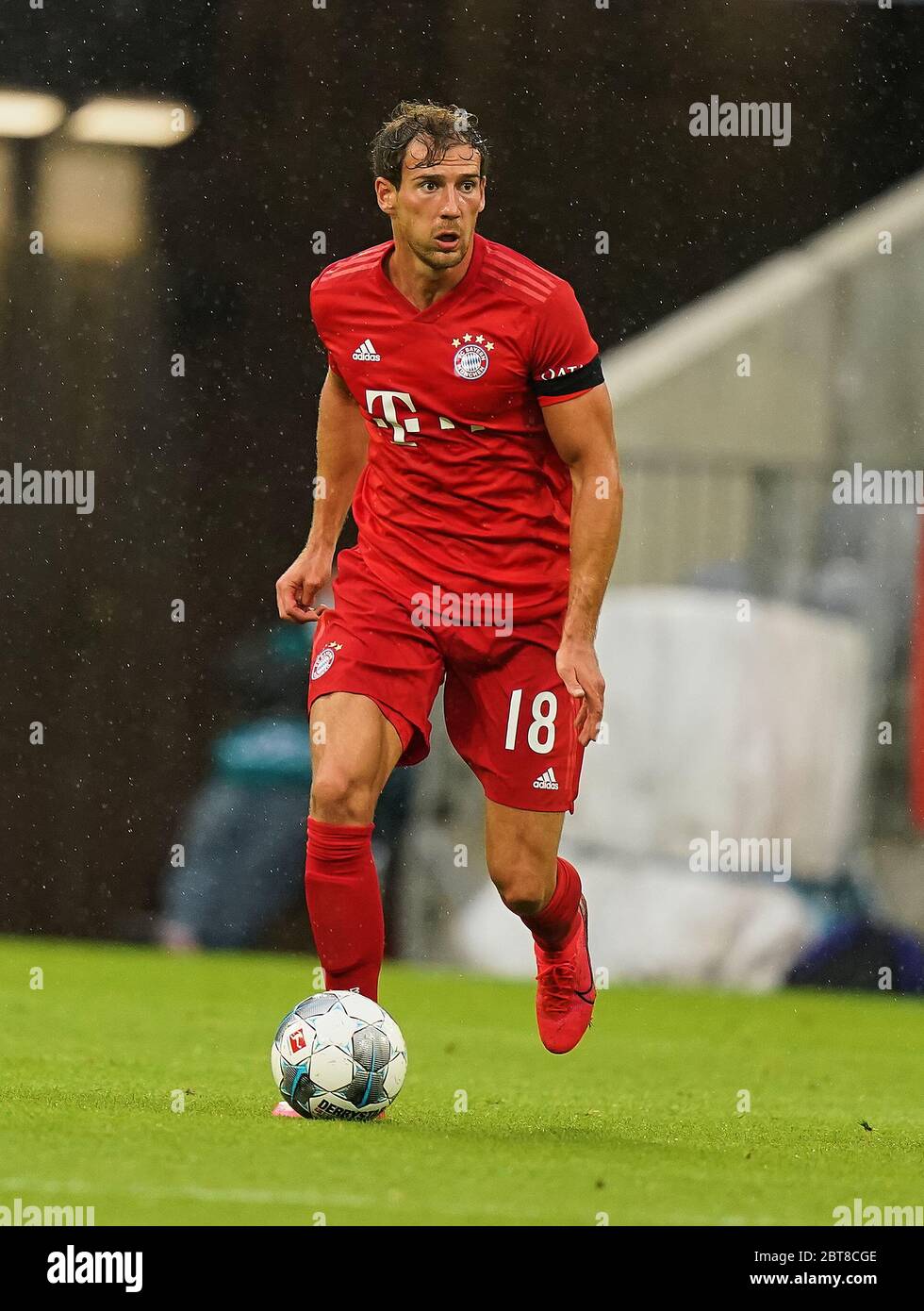 München, Deutschland, 23. Mai 2020, Leon GORETZKA, FCB 18 beim Spiel 1.Bundesliga FC BAYERN MÜNCHEN - EINTRACHT FRANKFURT 5-2 in der Saison 2019/2020 am 27.Spieltag. © Peter Schatz / Pool / Alamy Live News - DFL-BESTIMMUNGEN VERBIETEN DIE VERWENDUNG VON FOTOS als BILDSEQUENZEN und/oder QUASI-VIDEO - Nationale und internationale Nachrichtenagenturen DÜRFEN NUR redaktionell verwendet werden Stockfoto