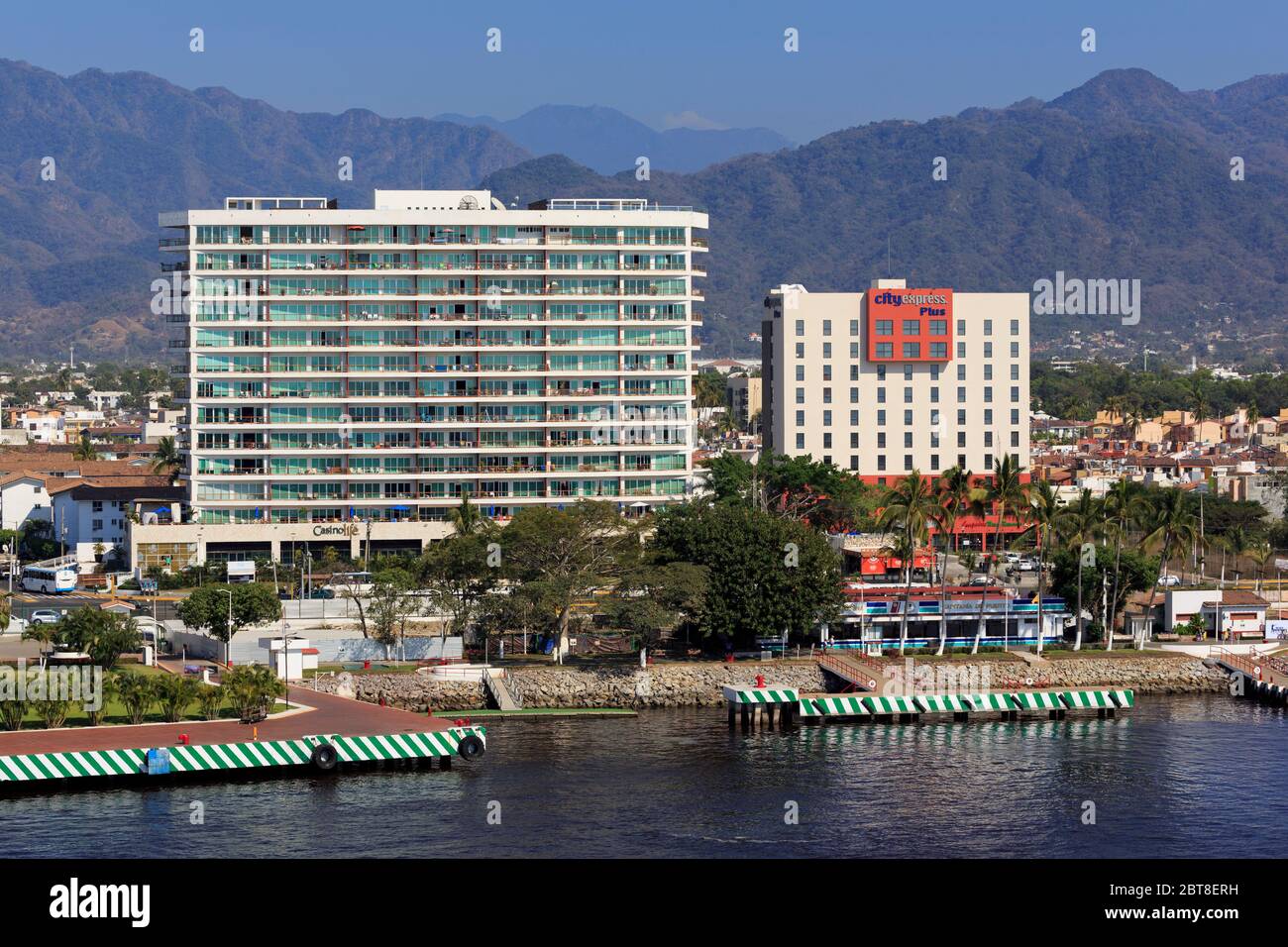 Casino, Marina District, Puerto Vallarta, Jalisco State, Mexiko Stockfoto